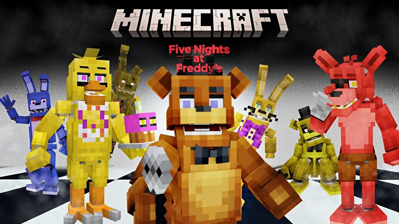 Fnaf City, Карты, Minecraft