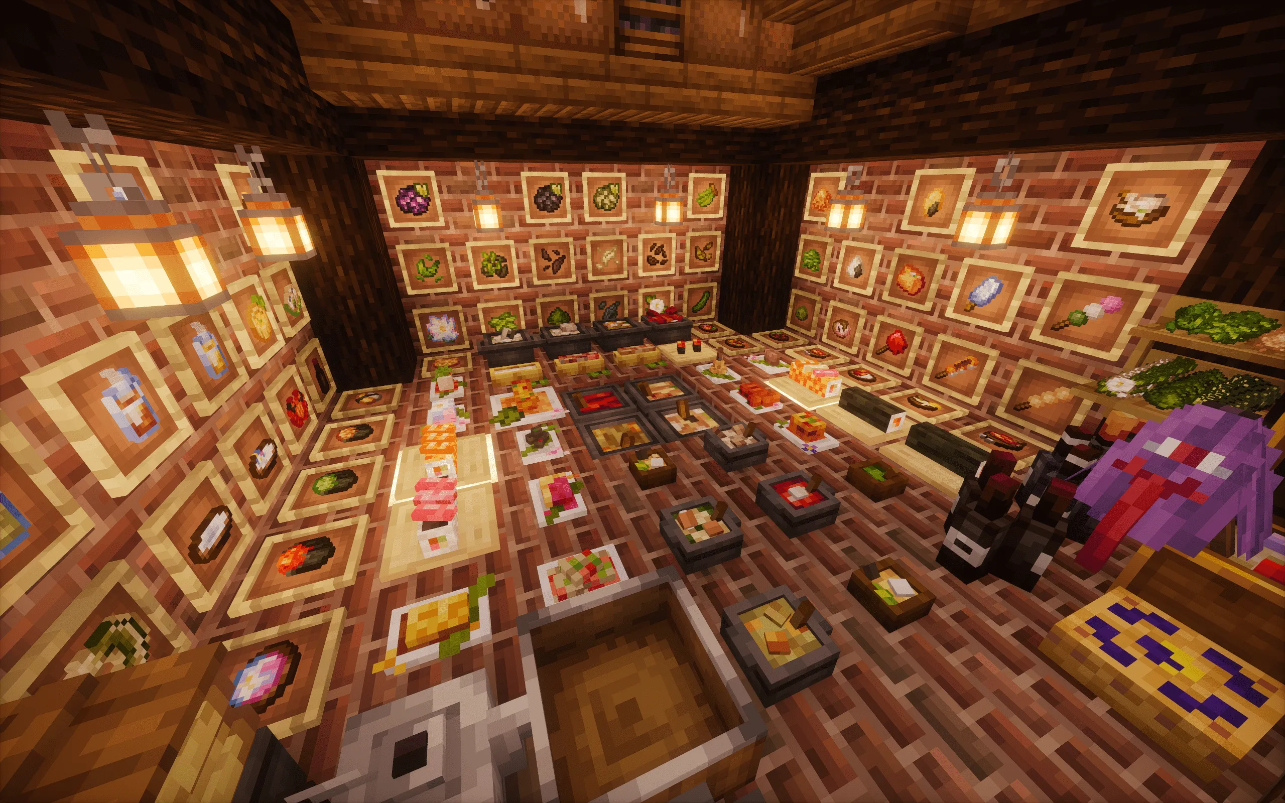 Gensokyo Delight ~ Youkais' Feasts — скриншот 1 (Моды, Minecraft)