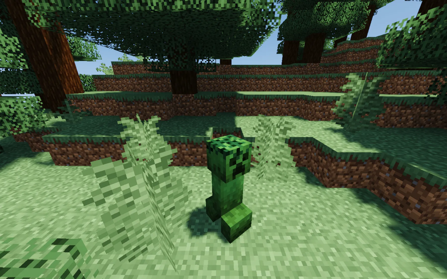 Camouflaged Creepers, Текстуры, Minecraft