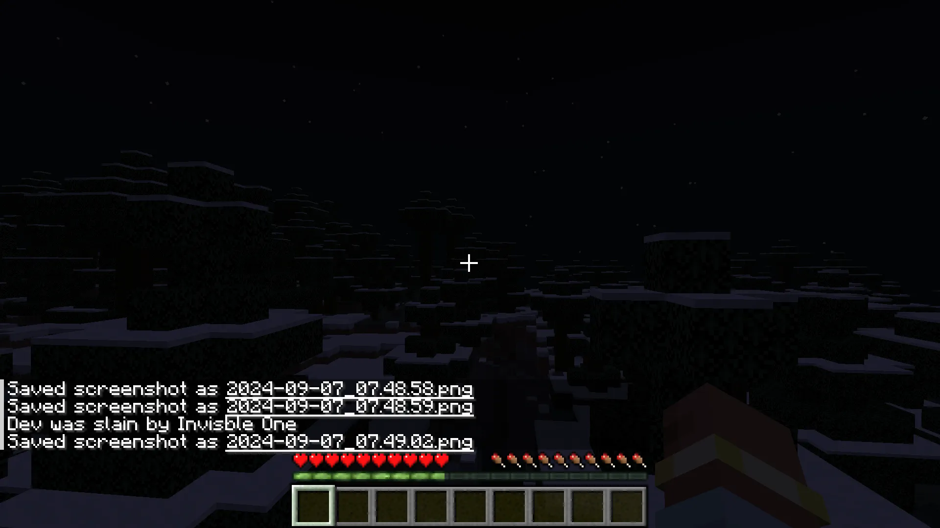 The invisble one, Моды, Minecraft