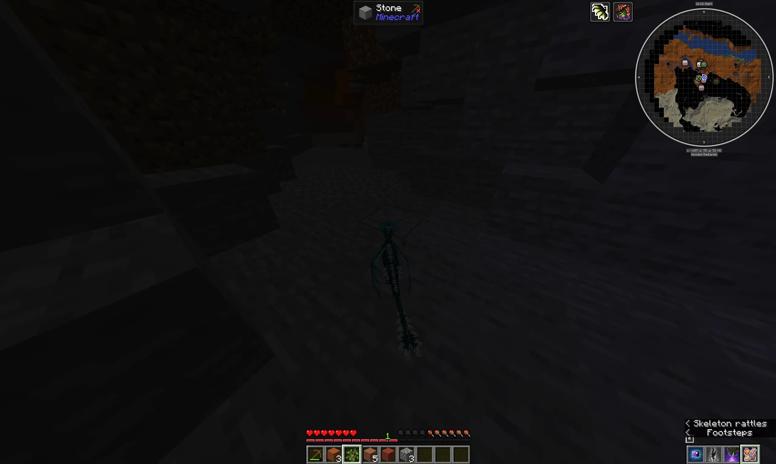 Dragon Survival Sculk Addon — скриншот 5 (Текстуры, Minecraft)
