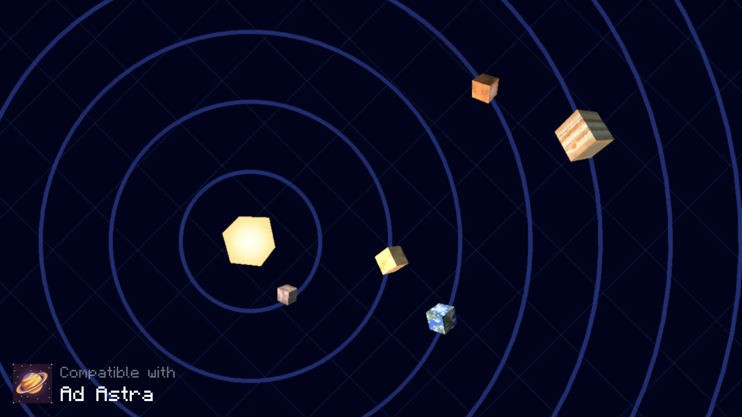 Cubic Sun & Moon, Текстуры, Minecraft