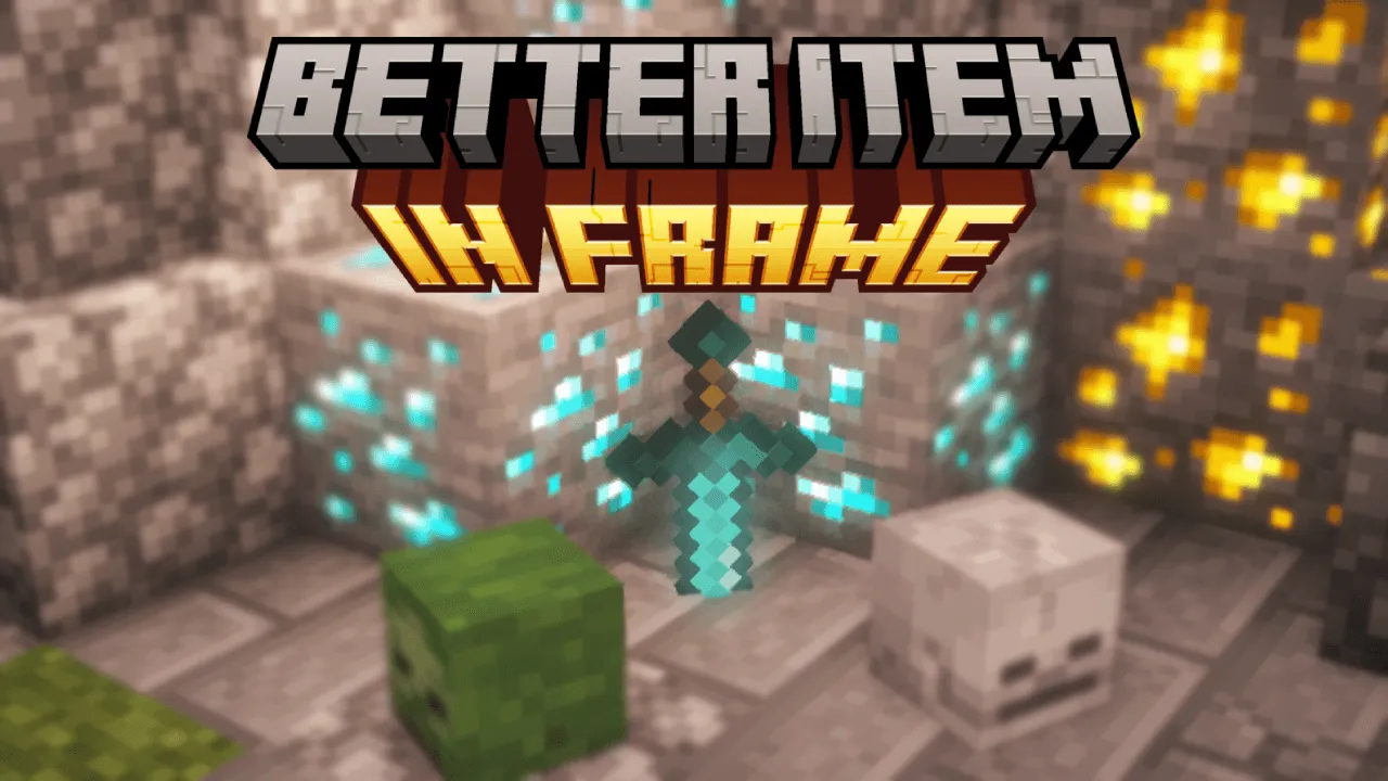 Better Item in Frame — скриншот 4 (Текстуры, Minecraft)