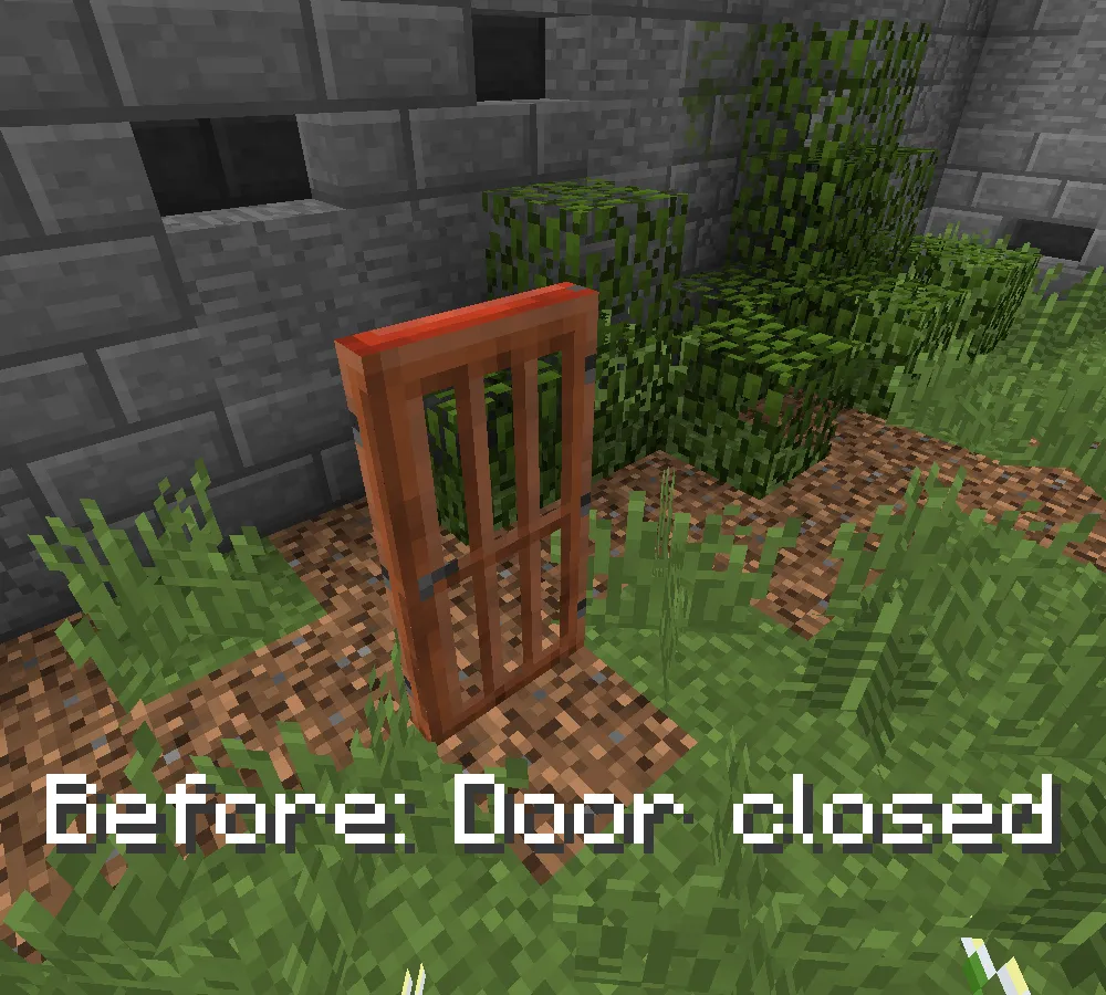 Door Logic Fix — скриншот 1 (Текстуры, Minecraft)