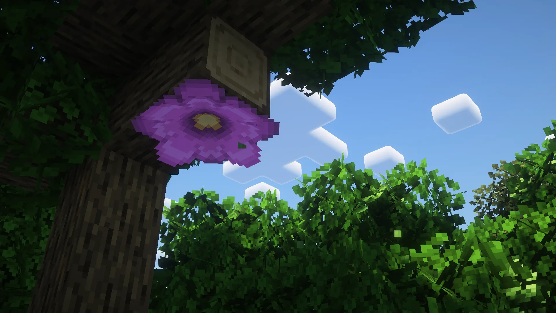 Bushy Round Blossoms — скриншот 1 (Текстуры, Minecraft)