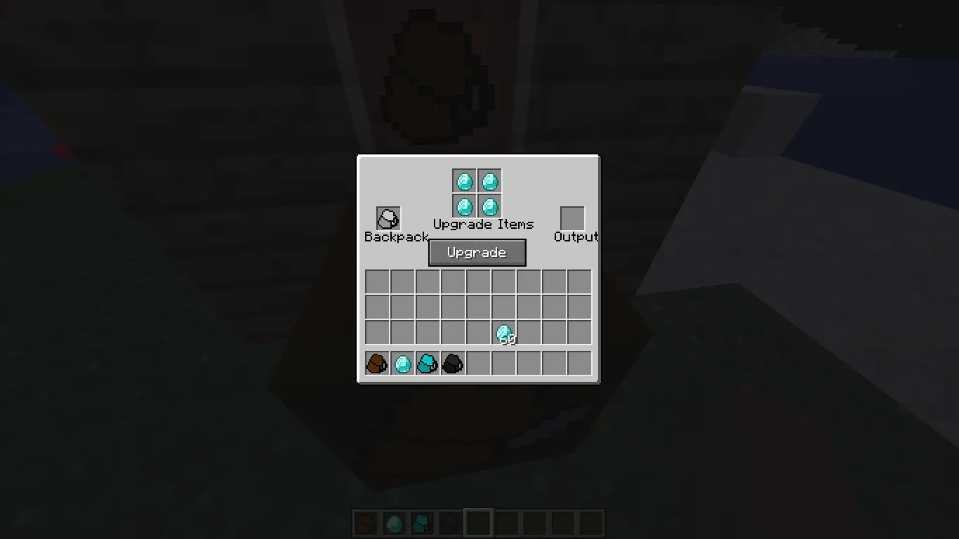 EasyBackpacks Mod — скриншот 2 (Моды, Minecraft)
