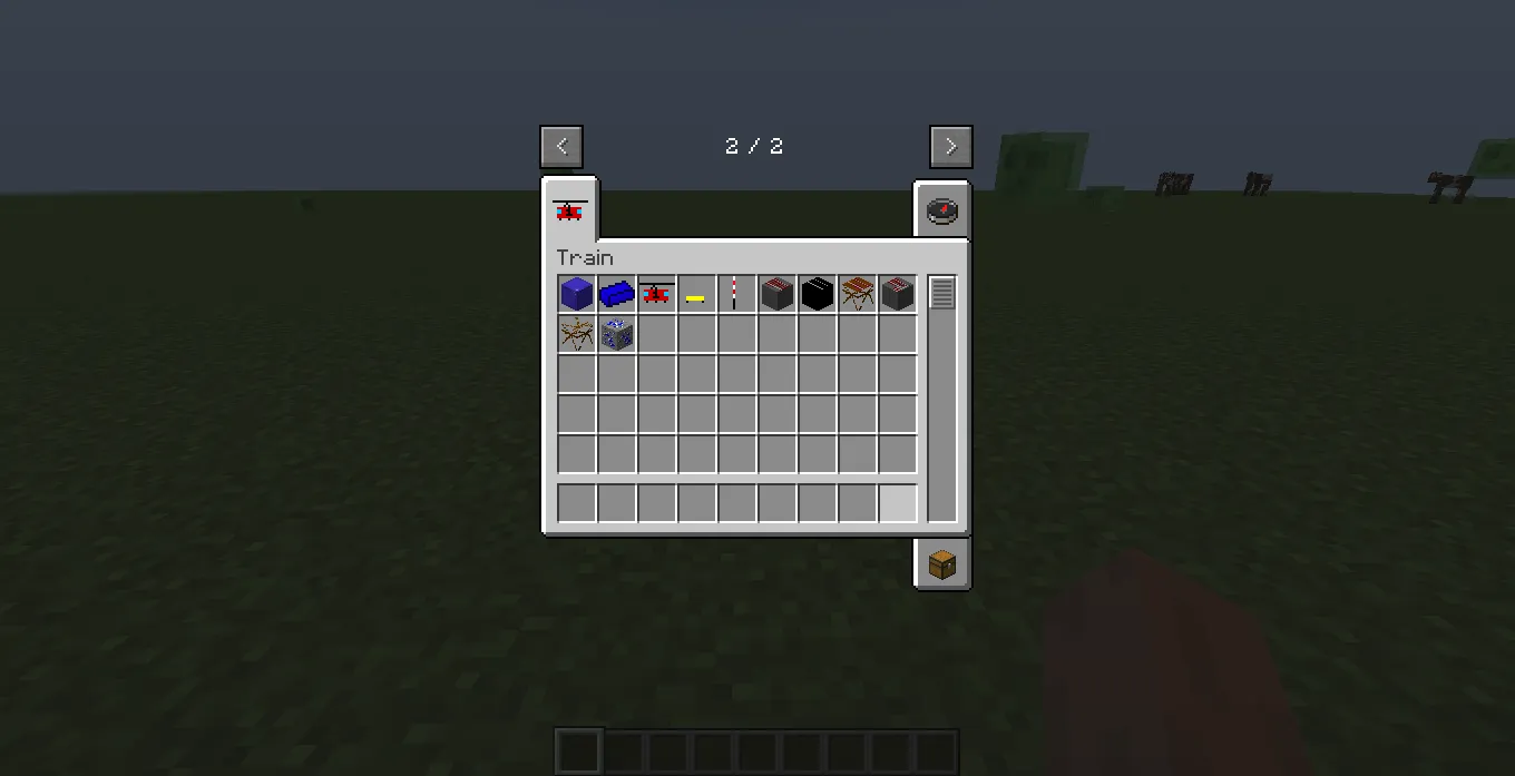 train custom, Моды, Minecraft