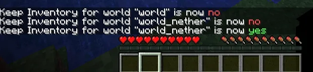 KeepChoice — скриншот 2 (Плагины, Minecraft)