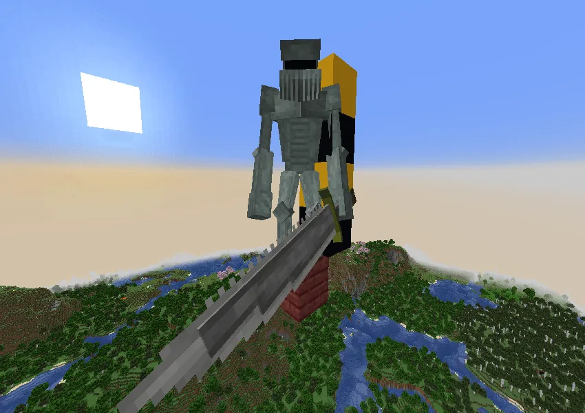 Crafter's Bizarre Fighters — скриншот 1 (Моды, Minecraft)