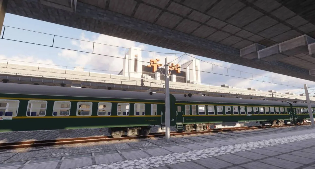 [IR/Immersive Railroading]hdguu's CR Carriage pack — скриншот 2 (Текстуры, Minecraft)
