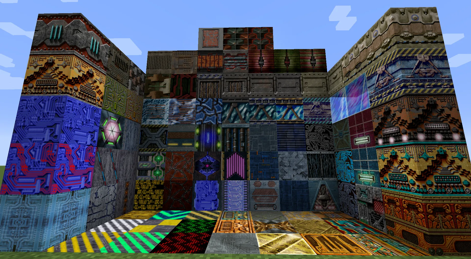 Millennuim Racer Blocks — скриншот 1 (Моды, Minecraft)