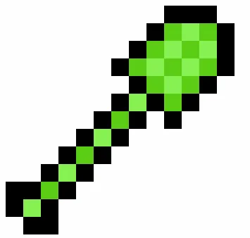 Kawaii World Green Weapons — скриншот 2 (Текстуры, Minecraft)