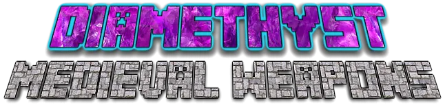 Diamethyst Medieval Weapons — скриншот 5 (Моды, Minecraft)