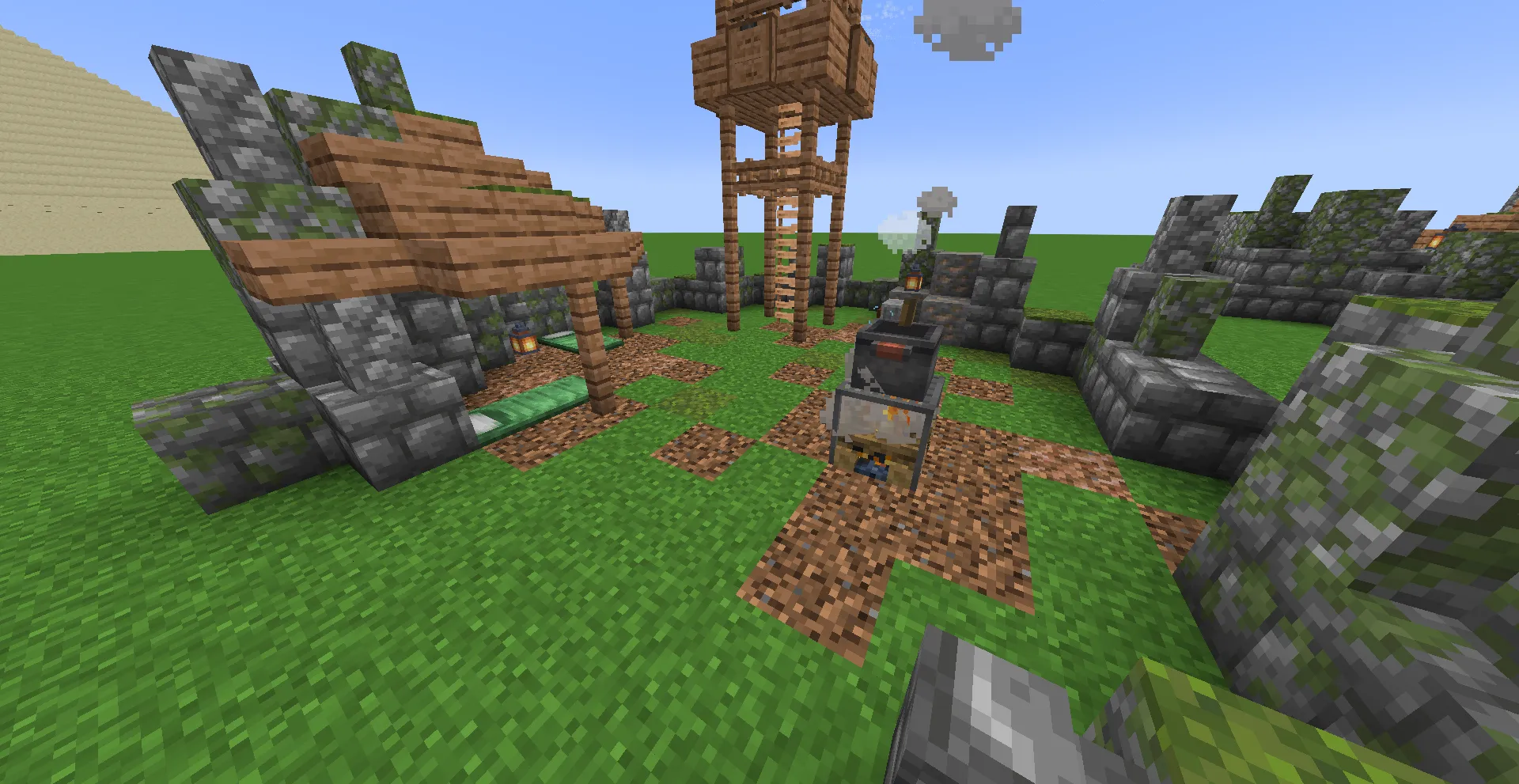 Mobs of Mythology Kobold Outpost (More integrated version) — скриншот 1 (Дата-паки, Minecraft)