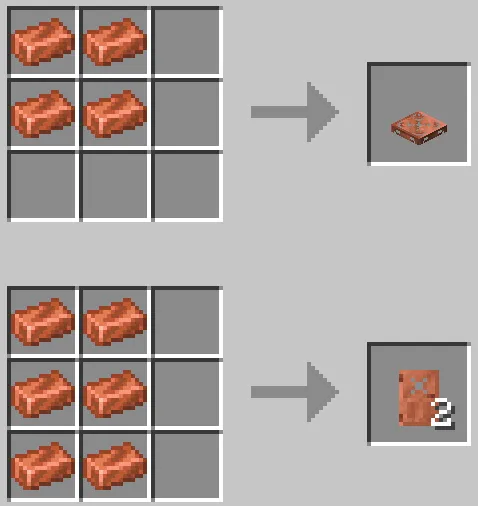 Super Simple Copper Doors — скриншот 1 (Текстуры, Minecraft)
