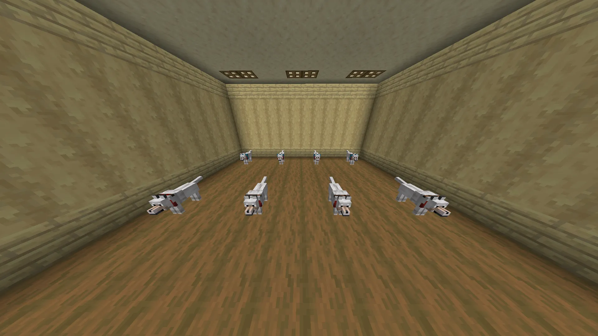 Unobtrusive Wolf Armor — скриншот 2 (Текстуры, Minecraft)