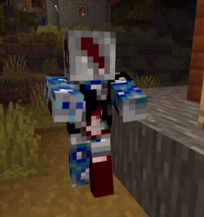 WU_SHUANGCB's Zombie Skin, but with TH — скриншот 12 (Текстуры, Minecraft)