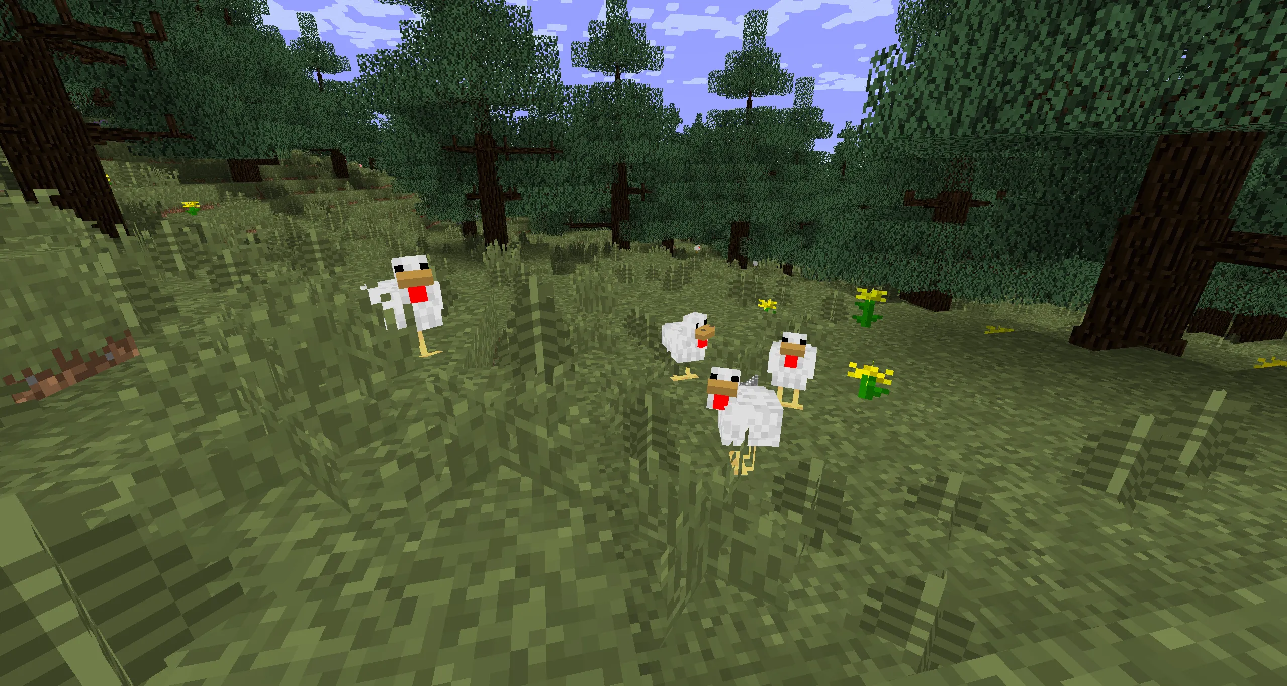 Shadeless Mobs — скриншот 3 (Моды, Minecraft)
