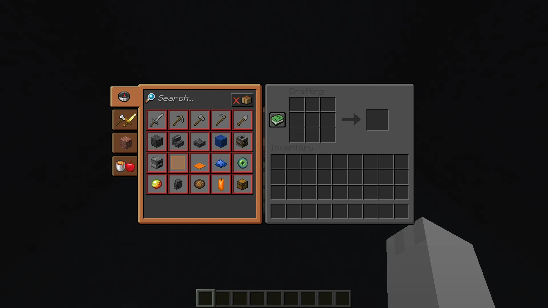Night Mode GUI, Текстуры, Minecraft