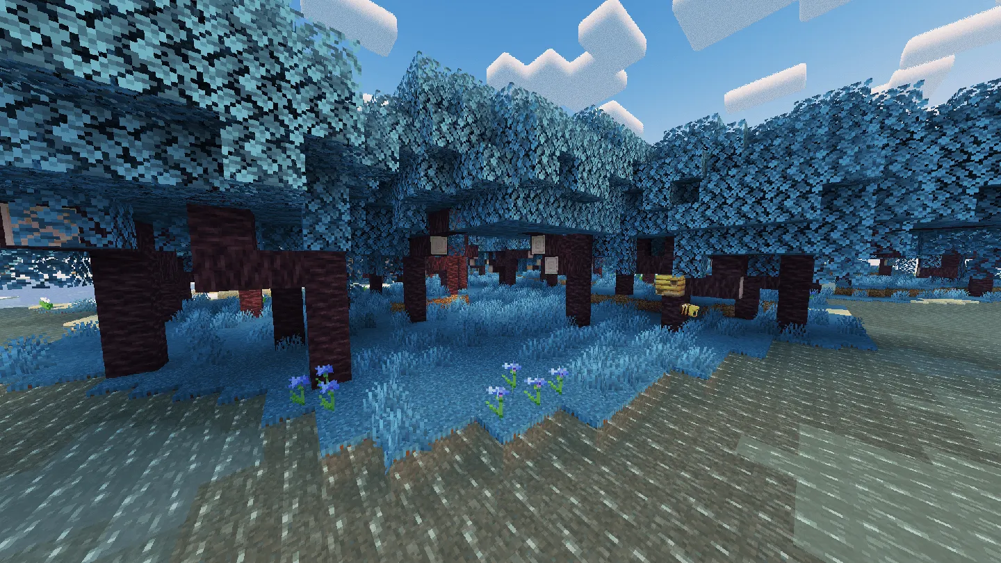 Blue Grove (Fabric/Forge/NeoForge/Quilt) — скриншот 4 (Моды, Minecraft)