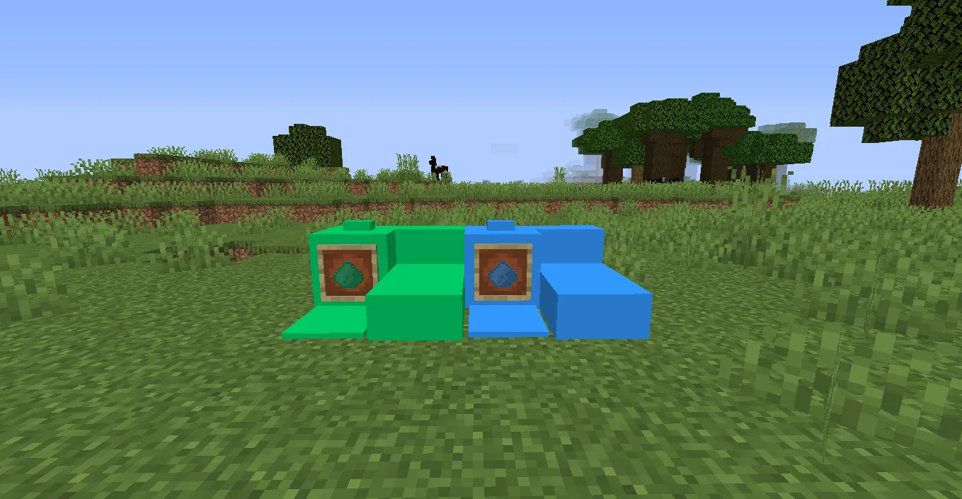 Chromakey blocks, Моды, Minecraft