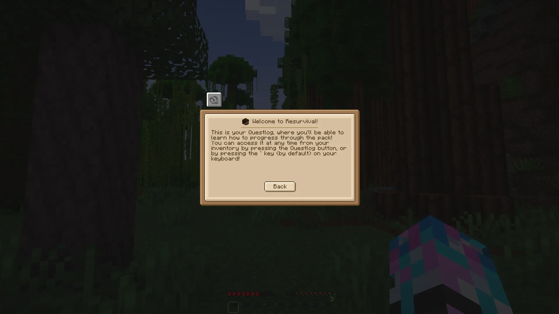 Questlog, Моды, Minecraft