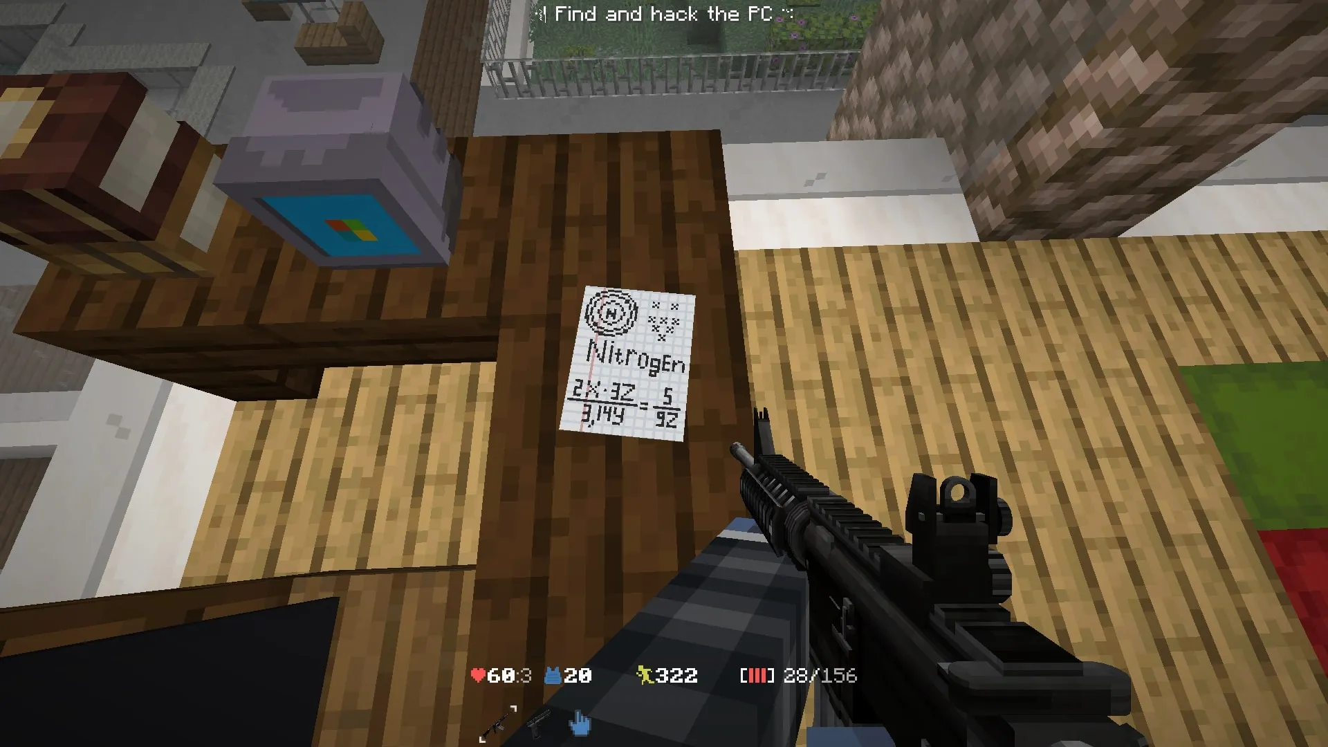 SG Team's Payday, Карты, Minecraft