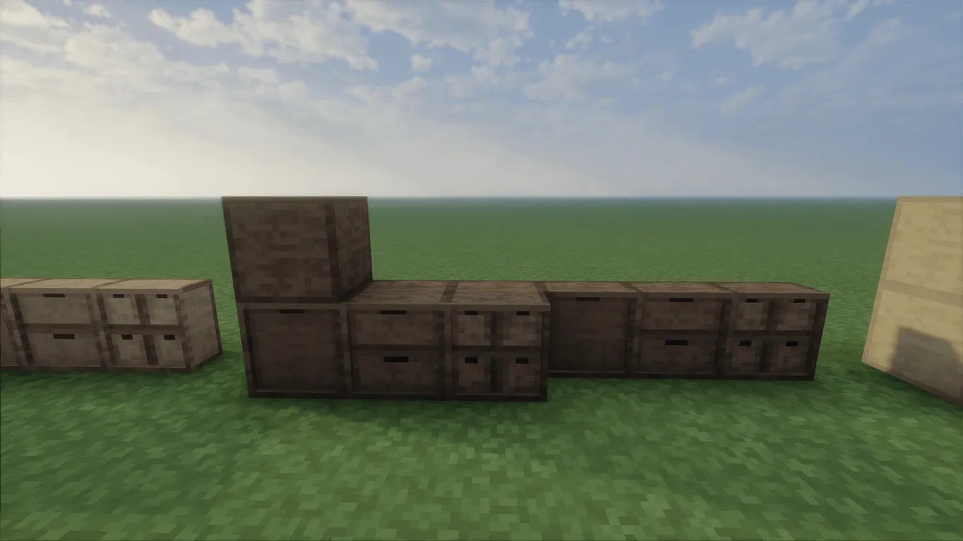 Storage Drawers Ashen Compat, Текстуры, Minecraft
