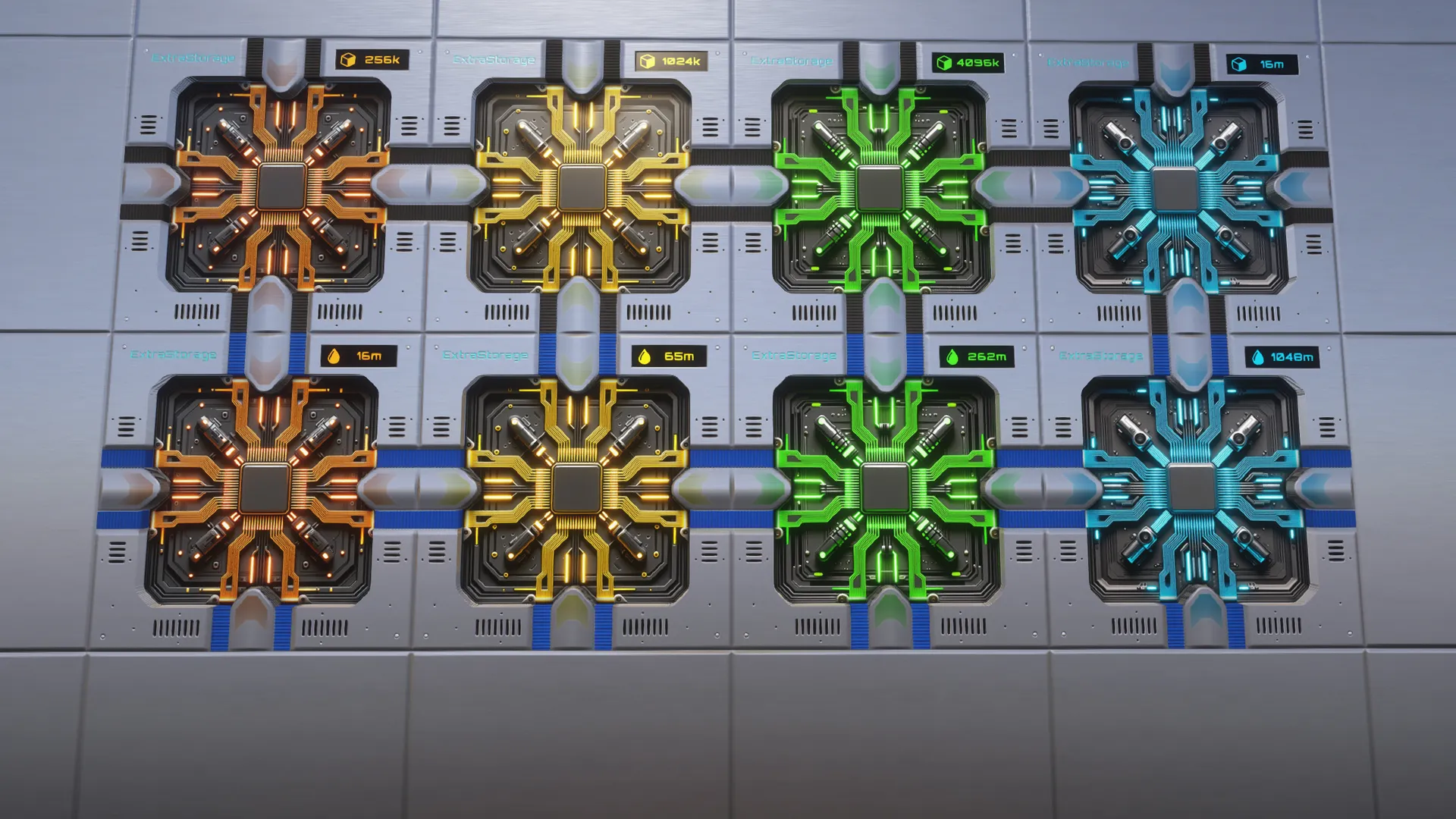 Arjuna: Refined Storage [PBR 512x] — скриншот 10 (Текстуры, Minecraft)