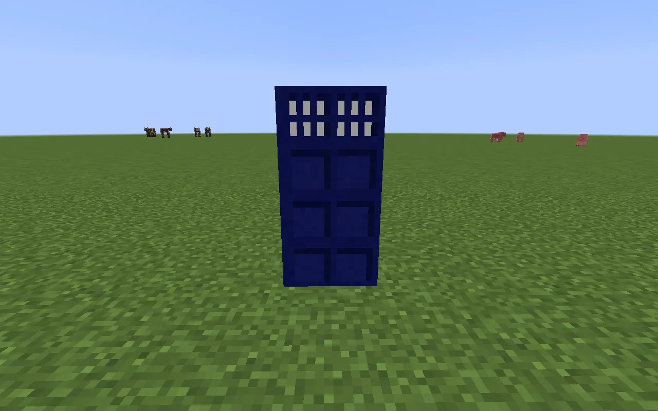 The TARDIS Resource Pack — скриншот 1 (Текстуры, Minecraft)