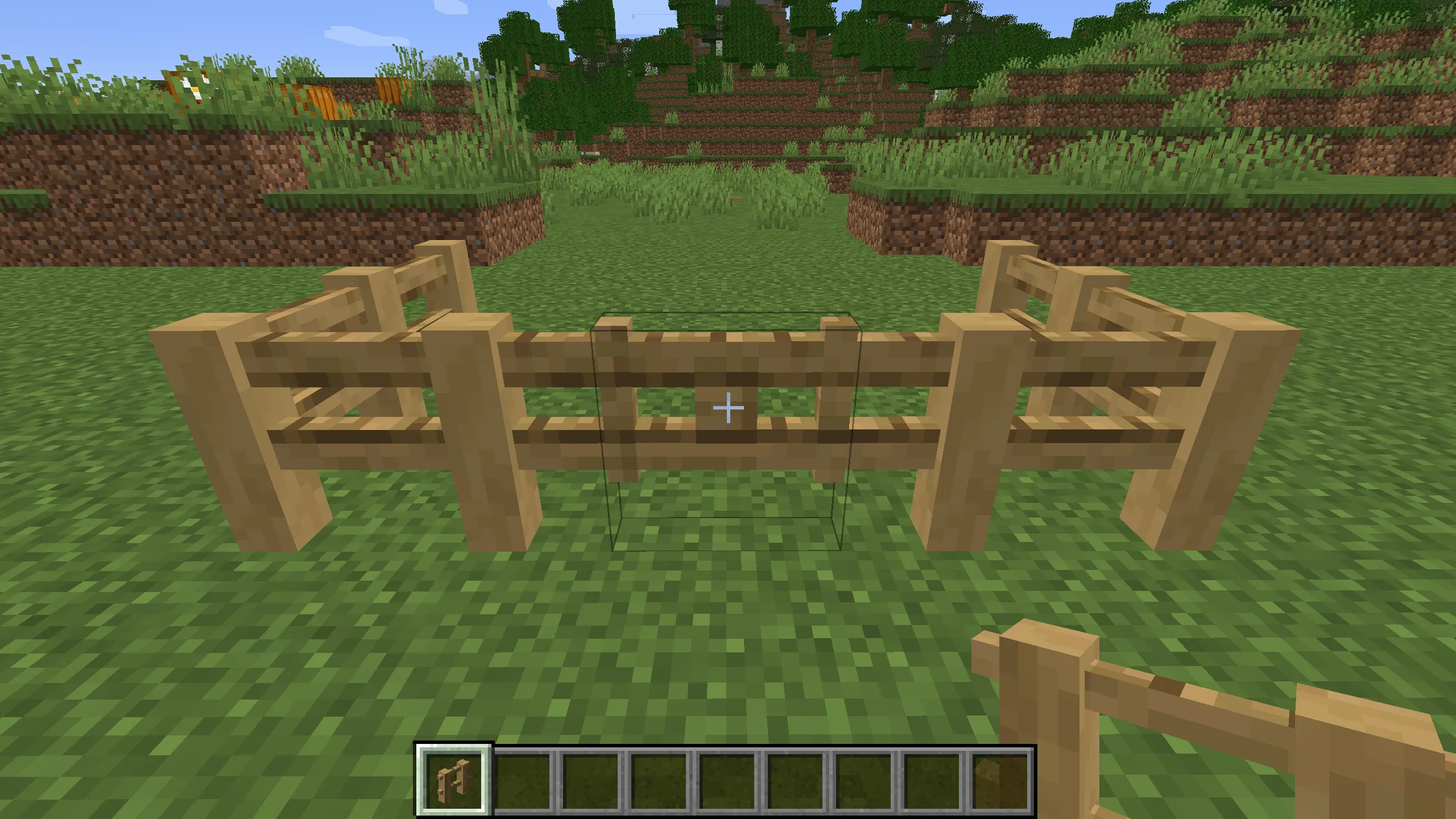 Better Wooden Fence [Stripped Log version] — скриншот 1 (Текстуры, Minecraft)