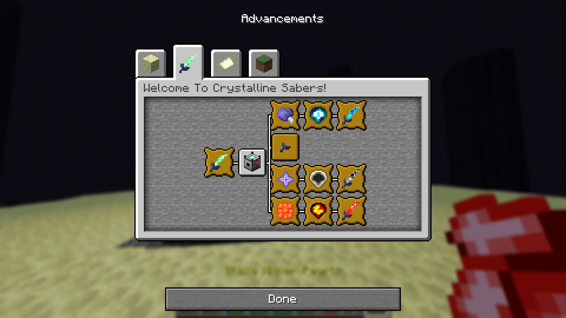 Sabers And Bosses — скриншот 8 (Моды, Minecraft)