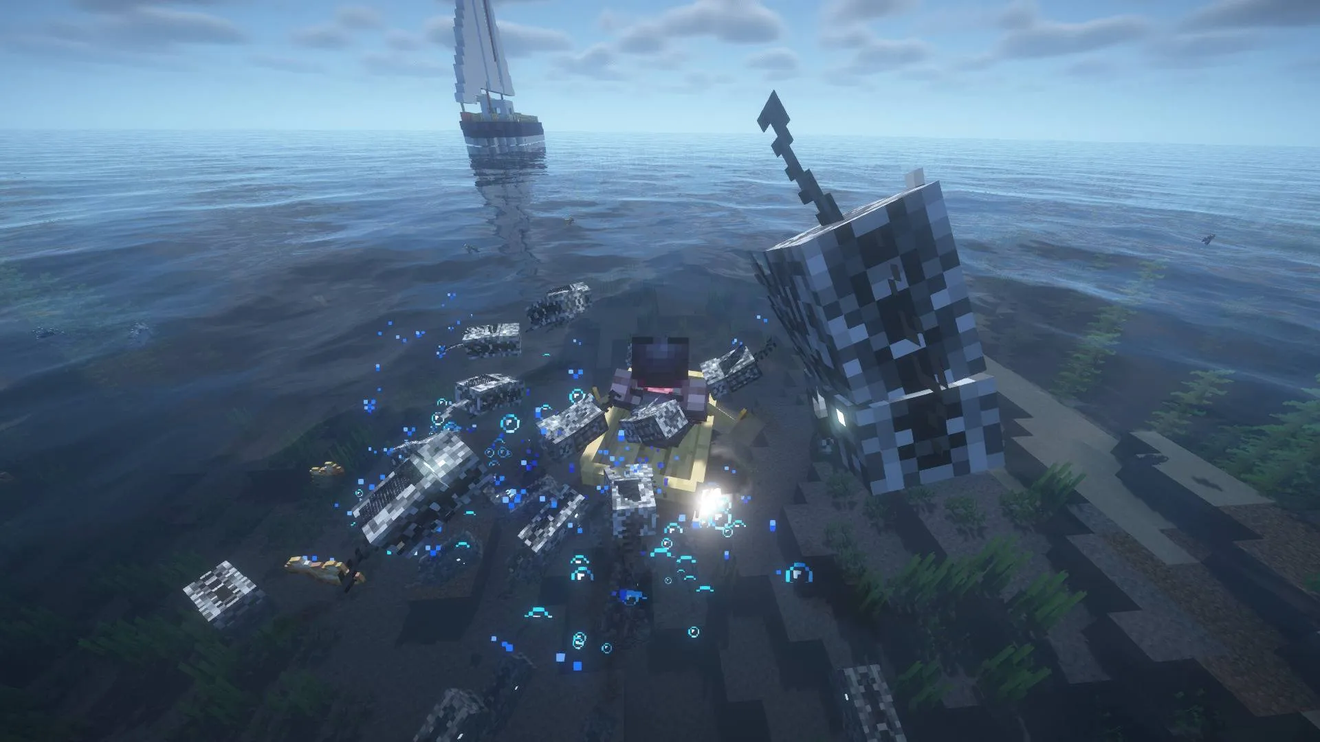 Piranha Attack, Моды, Minecraft