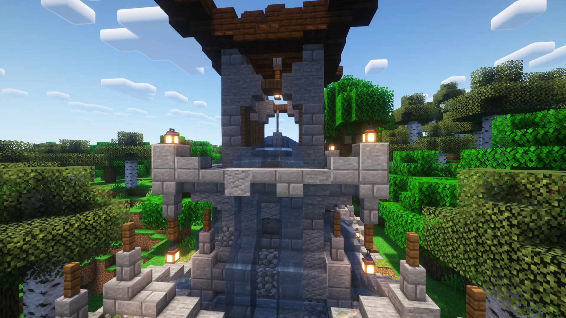 Asian fountains, Моды, Minecraft