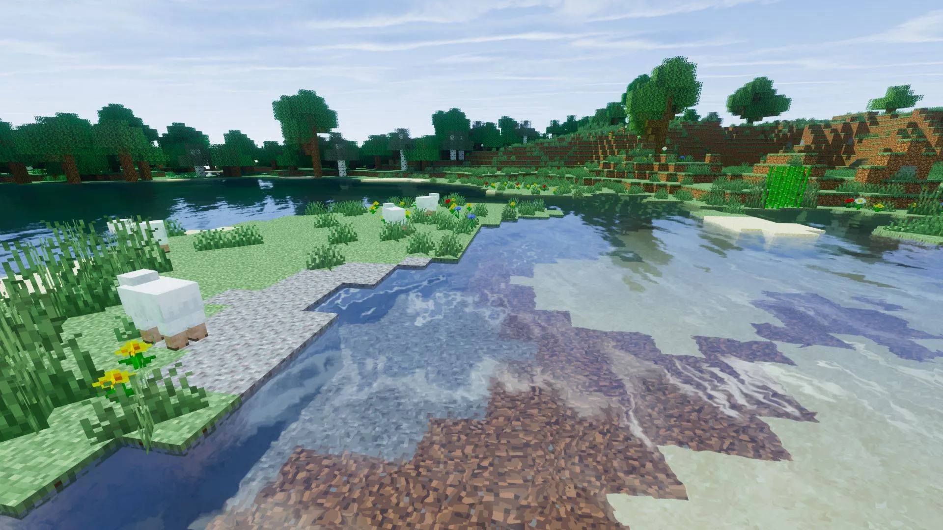 Oct-Path, Шейдеры, Minecraft