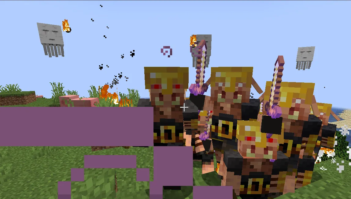 Piglin Army, Моды, Minecraft