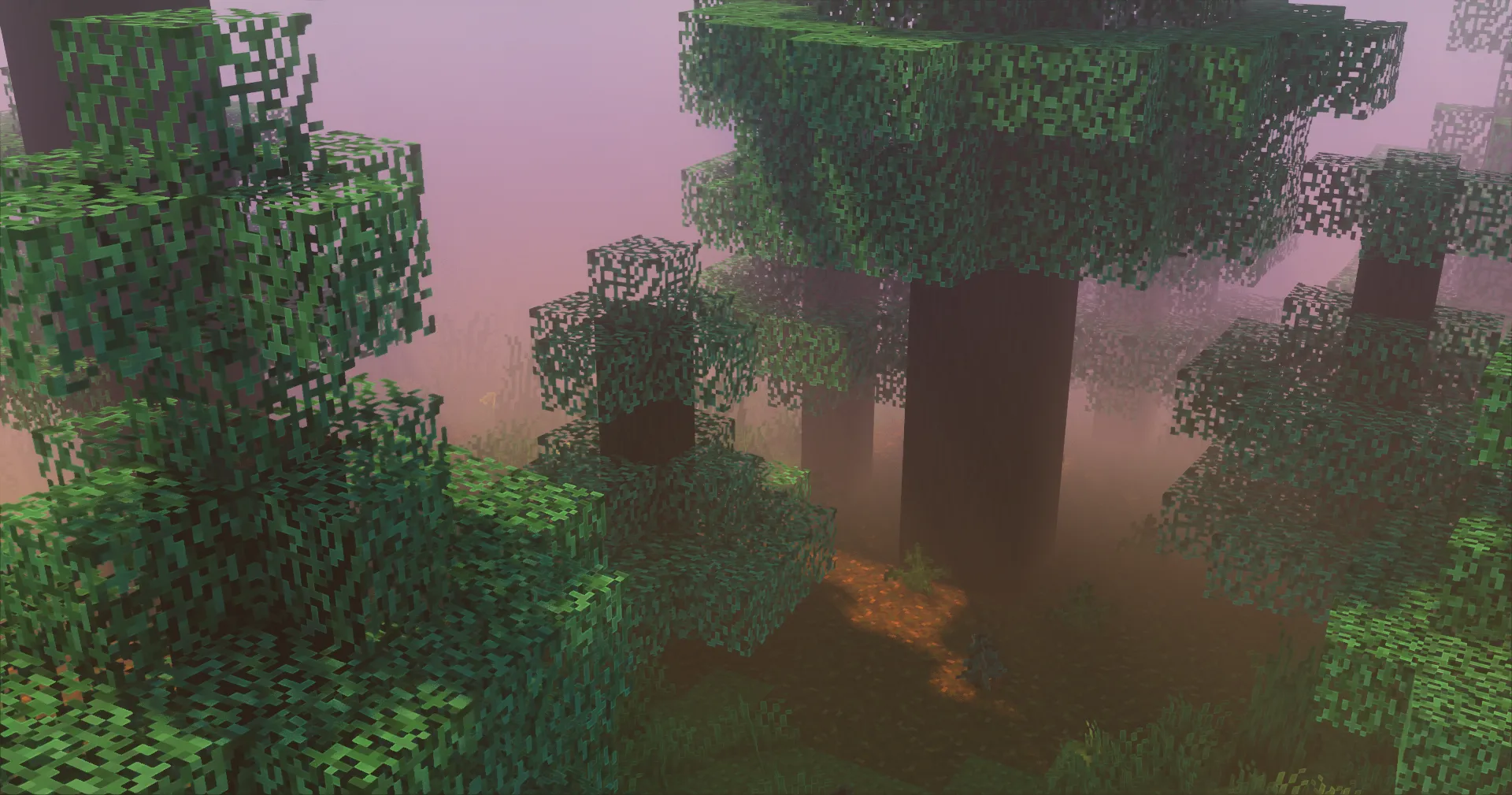 Izmaost's Animated Foliage — скриншот 1 (Текстуры, Minecraft)