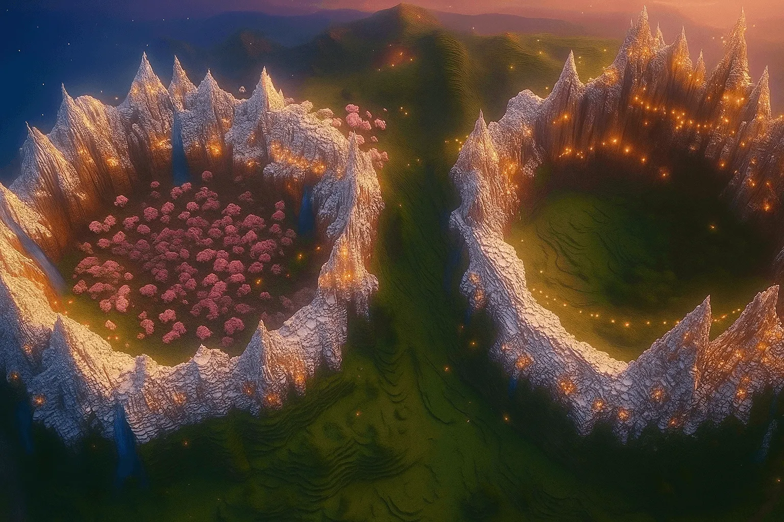Dois Ninhos — скриншот 1 (Карты, Minecraft)