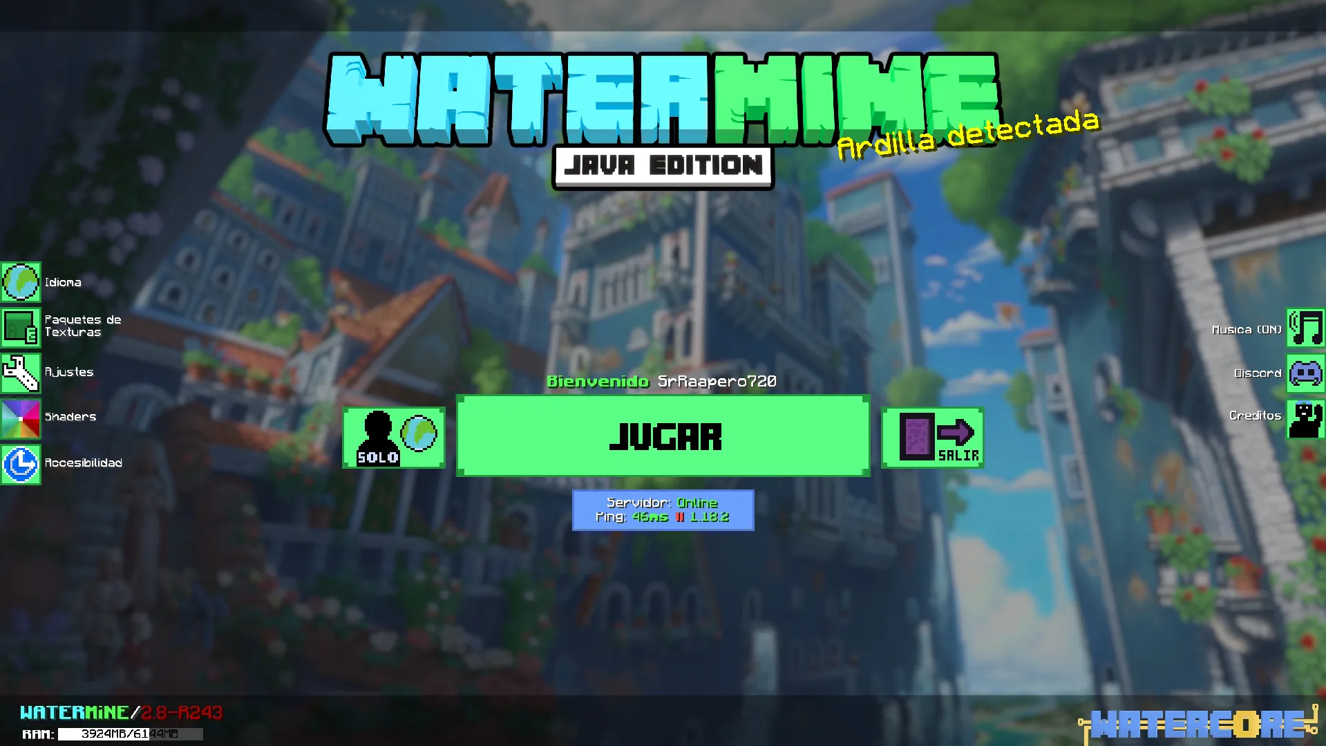 WATERMiNE [1.18.2] — скриншот 8 (Модпаки, Minecraft)