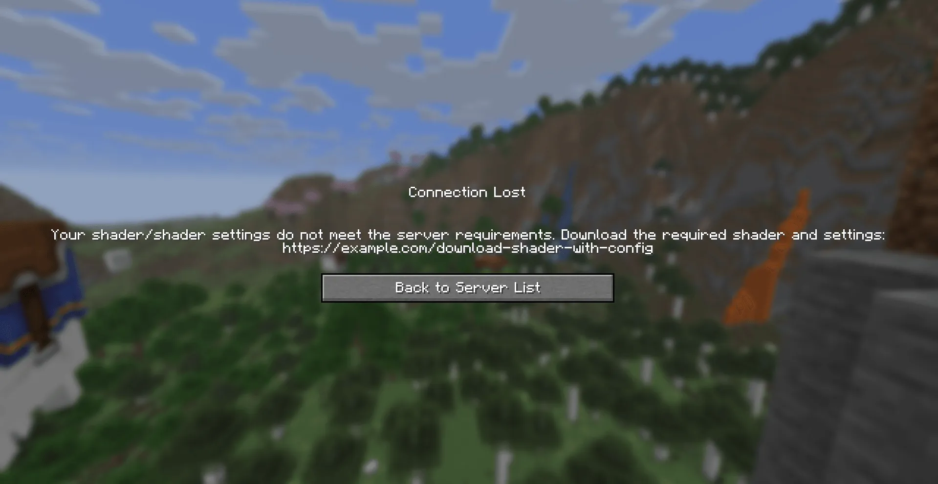 Server Shader Gate & Enforcer, Моды, Minecraft