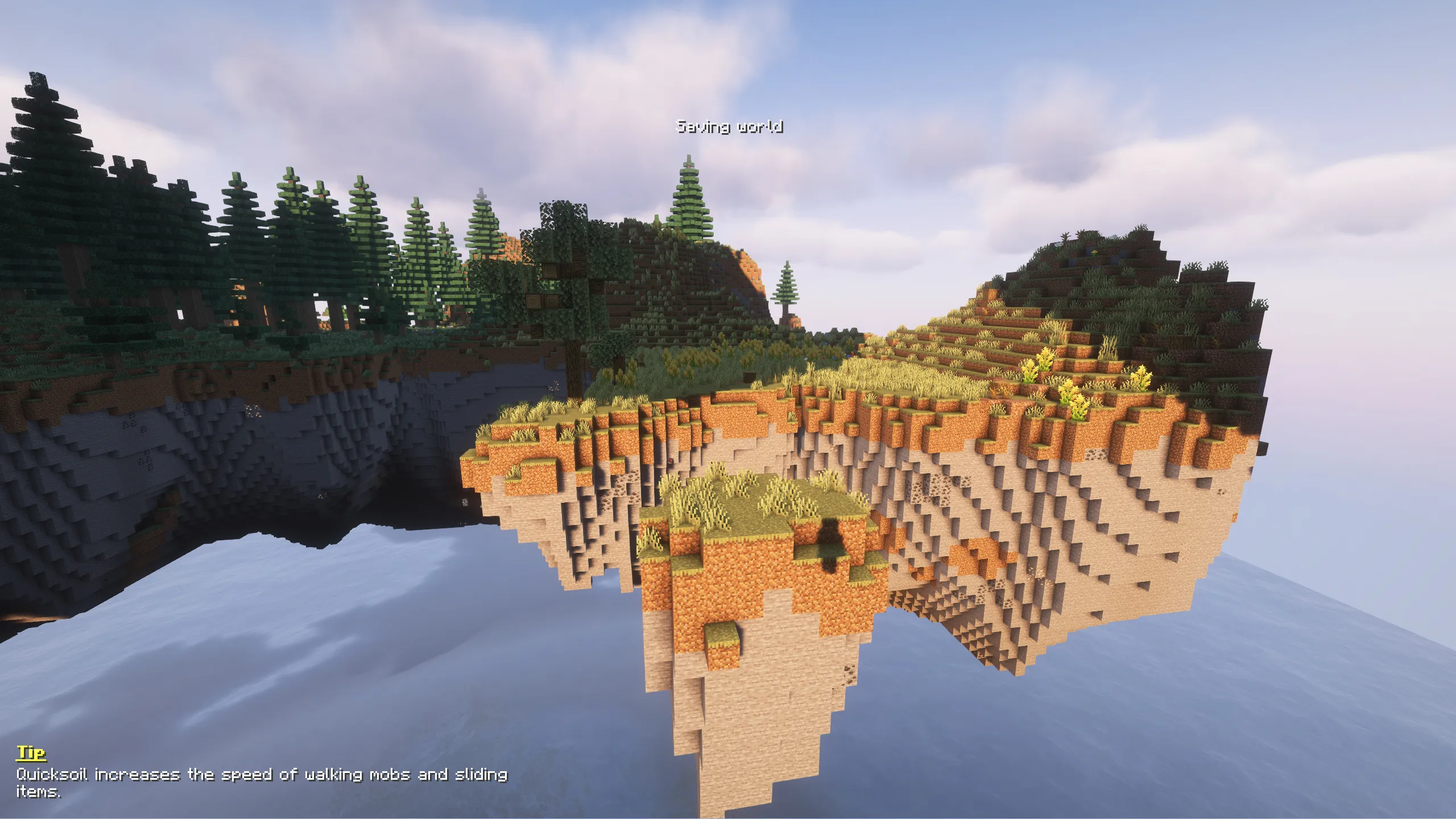 Loading Backgrounds - Floating Islands, Текстуры, Minecraft