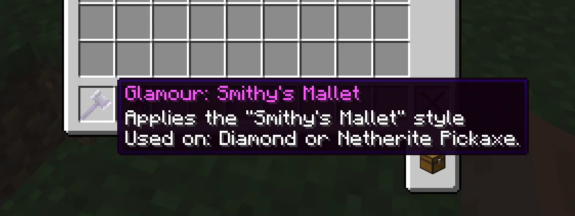 Glamorous, Моды, Minecraft