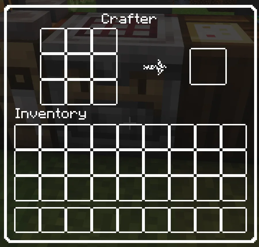 White border and transparent GUI and HUB — скриншот 11 (Текстуры, Minecraft)