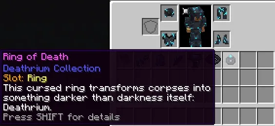 Deathrium Collection, Моды, Minecraft