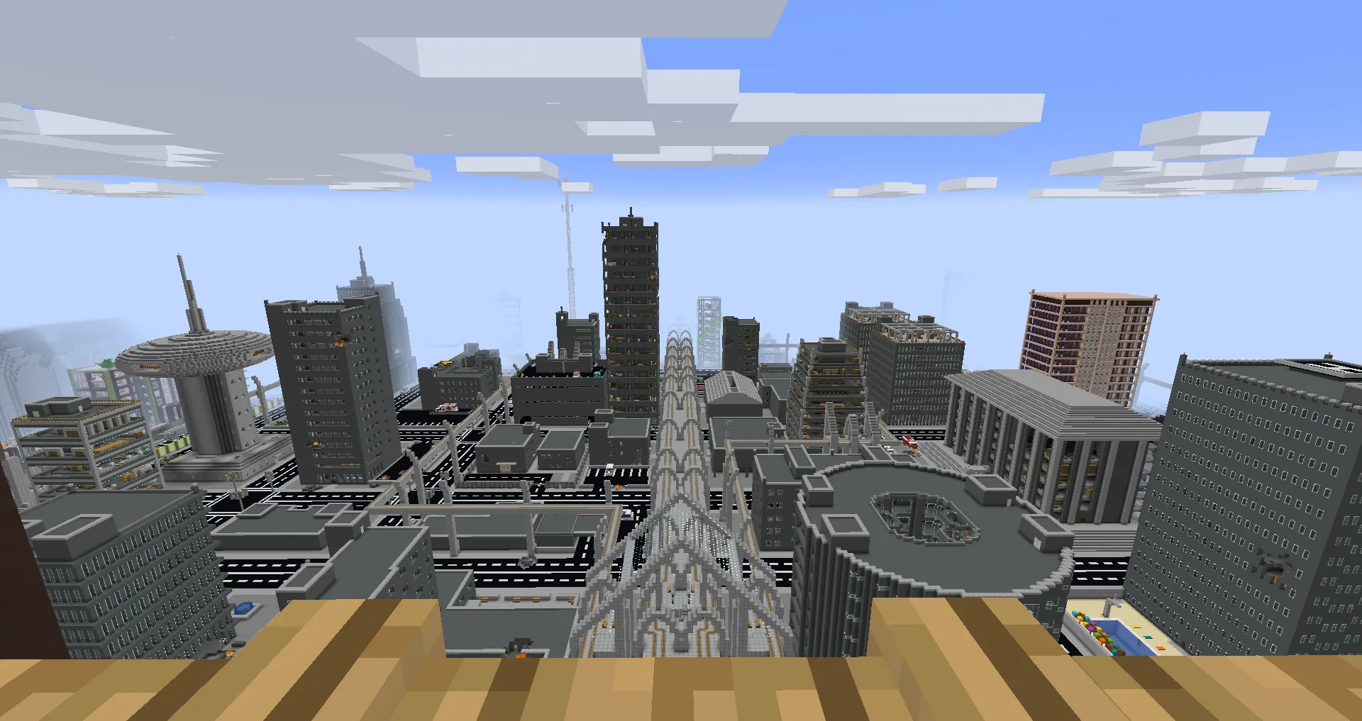 Horizon City - Advanced World, Карты, Minecraft