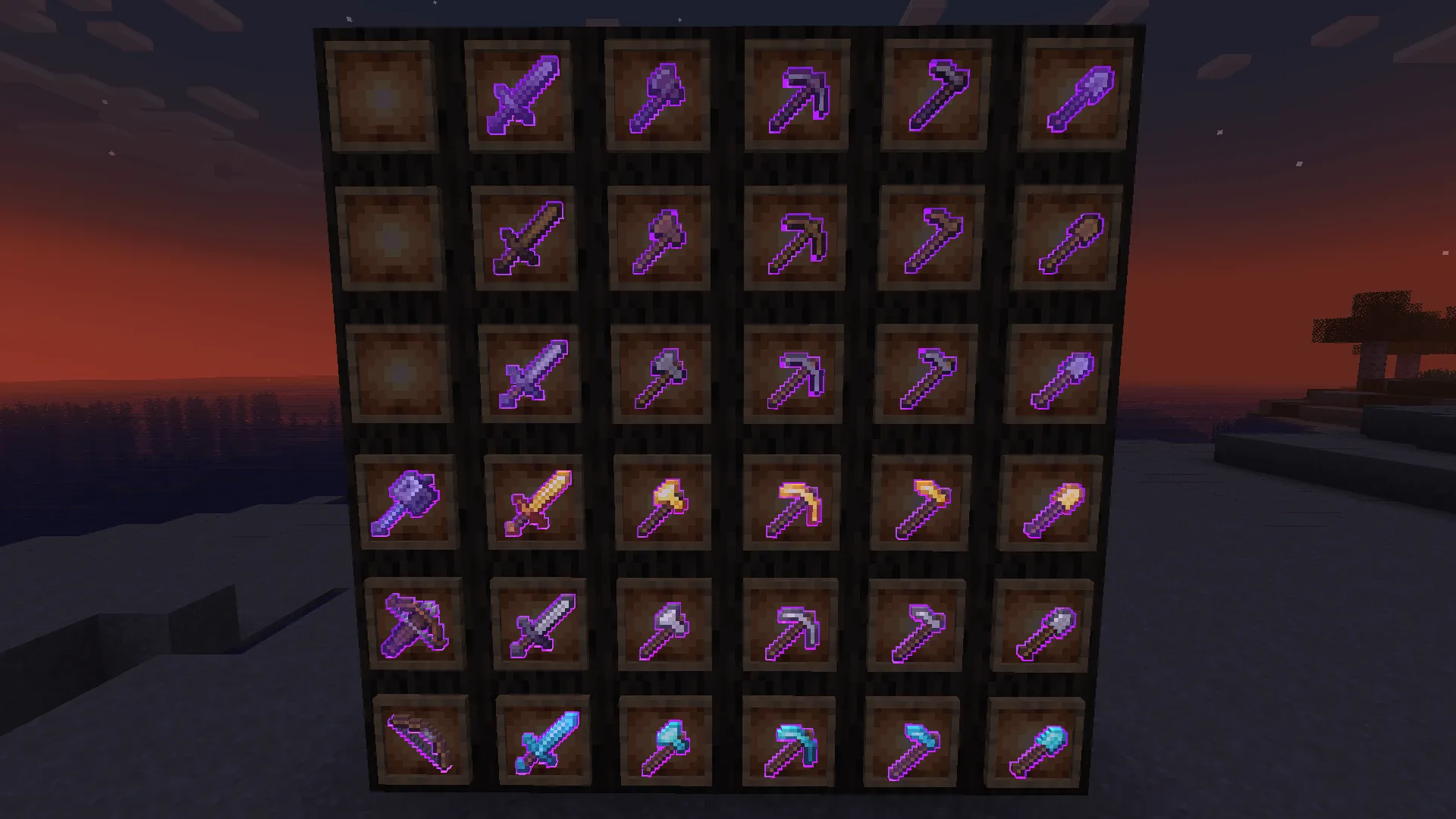 MaskyEnchantedItems, Текстуры, Minecraft