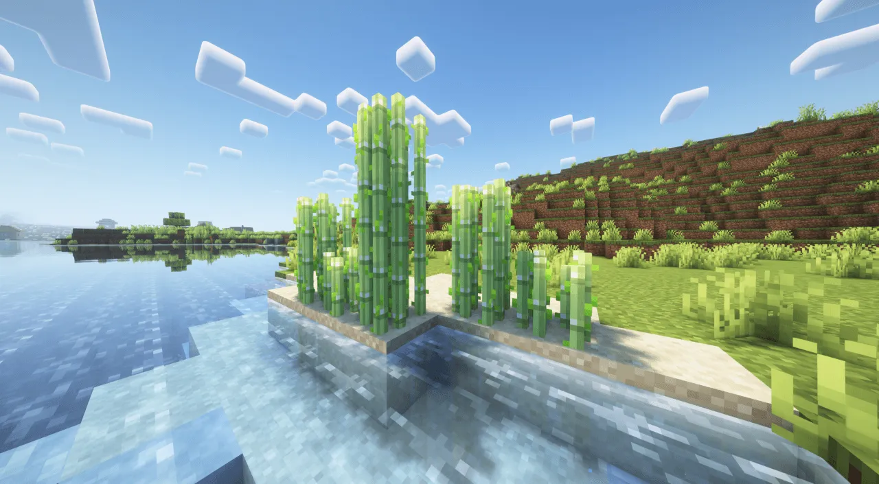 Undopia 3D Sugar Cane — скриншот 2 (Текстуры, Minecraft)