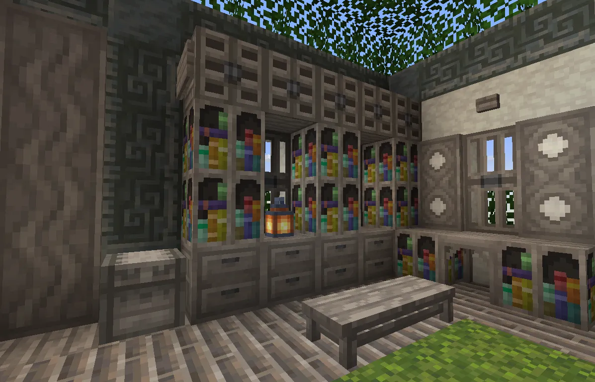 Ashy Gray Acacia, Текстуры, Minecraft