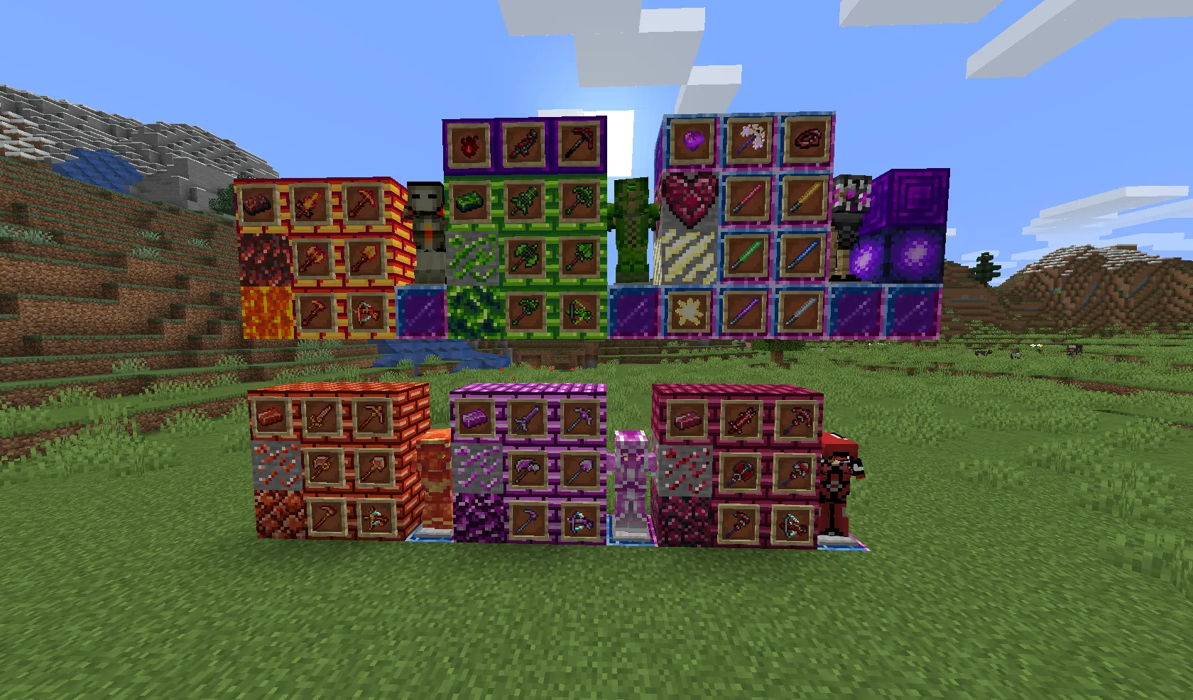 Hardmode Mod : Post-EnderDragon Content, Моды, Minecraft