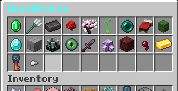 WorldPoints — скриншот 2 (Плагины, Minecraft)